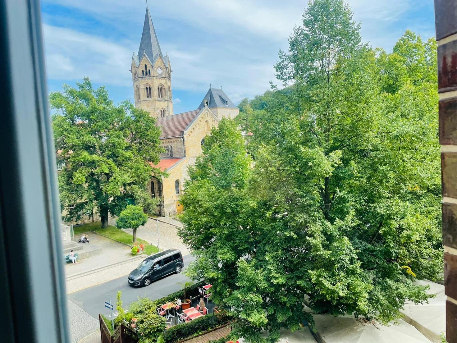 Pension Michelangelo Stadtmitte "Netflix" Eisenach Exteriör bild